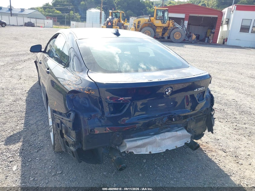 2019 BMW 4er VIN WBA4J3C5XKBL05985 IAAI salvage auction — REAR END, Wait Title, sold $8,600 on 2026-10-09 (photo 6)