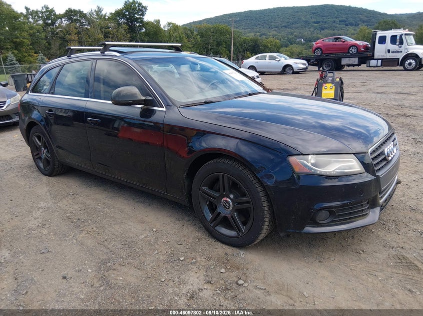2009 Audi A4 VIN WAUGF78K19A190813 IAAI salvage auction — NORMAL WEAR, Salvage (Texas), sold $425 on 2026-10-08 (photo 1)