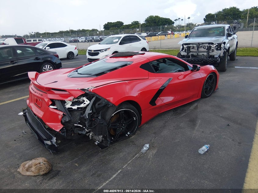 2022 Chevrolet Corvette VIN 1G1YA2D4XN5119363 IAAI salvage auction — All Over, Salvage, sold $22,000 on 2026-10-19 (photo 4)
