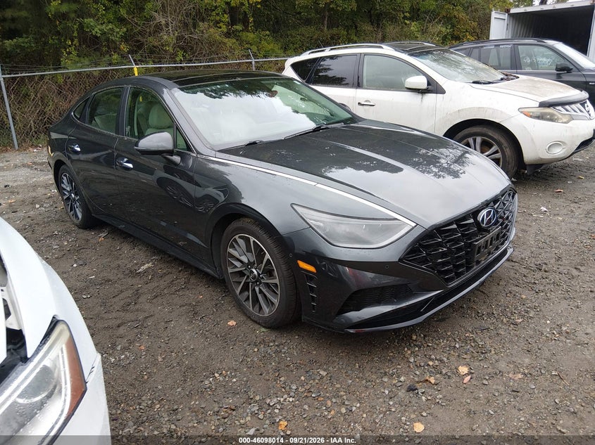2020 Hyundai Sonata VIN 5NPEH4J25LH021083 — IAAI salvage auction photo