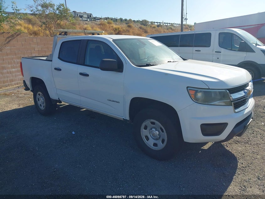 2016 Chevrolet Colorado VIN 1GCGSBEA9G1260536 — IAAI salvage auction photo