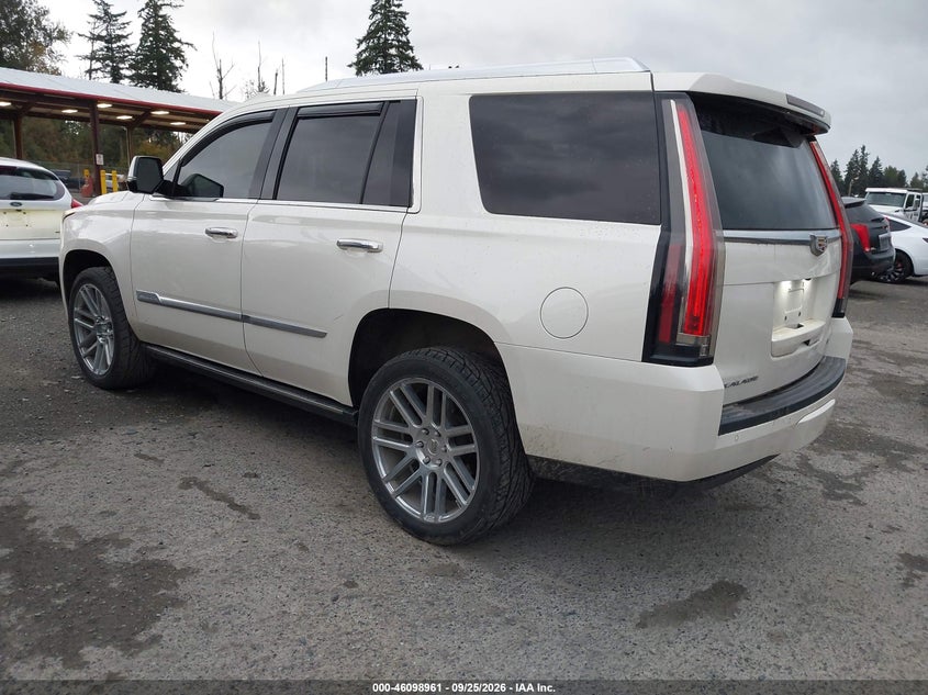 2015 Cadillac Escalade VIN 1GYS4NKJ2FR729325 IAAI salvage auction — LEFT FRONT, Bill Of Sale (Washington), sold $10,275 on 2026-10-07 (photo 3)