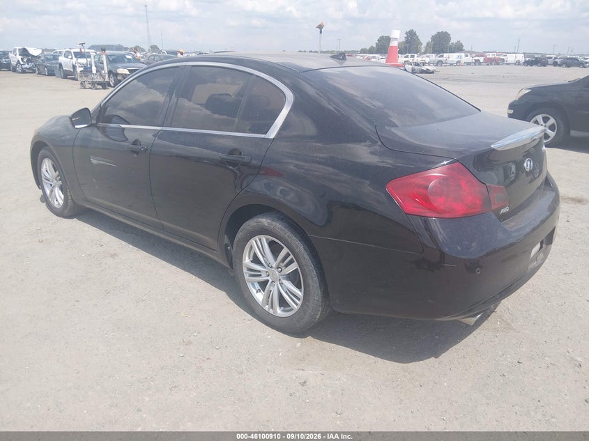 2015 Infiniti Q40 VIN JN1CV6AR3FM521670 IAAI salvage auction — NORMAL WEAR, Salvage Title, sold $0 on 2026-09-26 (photo 3)