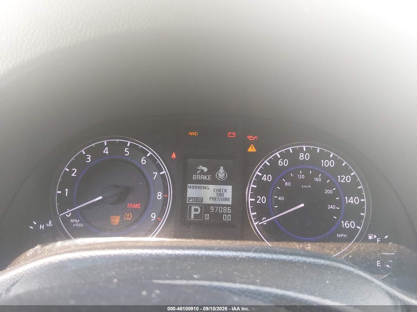 2015 Infiniti Q40 VIN JN1CV6AR3FM521670 IAAI salvage auction — NORMAL WEAR, Salvage Title, sold $0 on 2026-09-26 (photo 7)