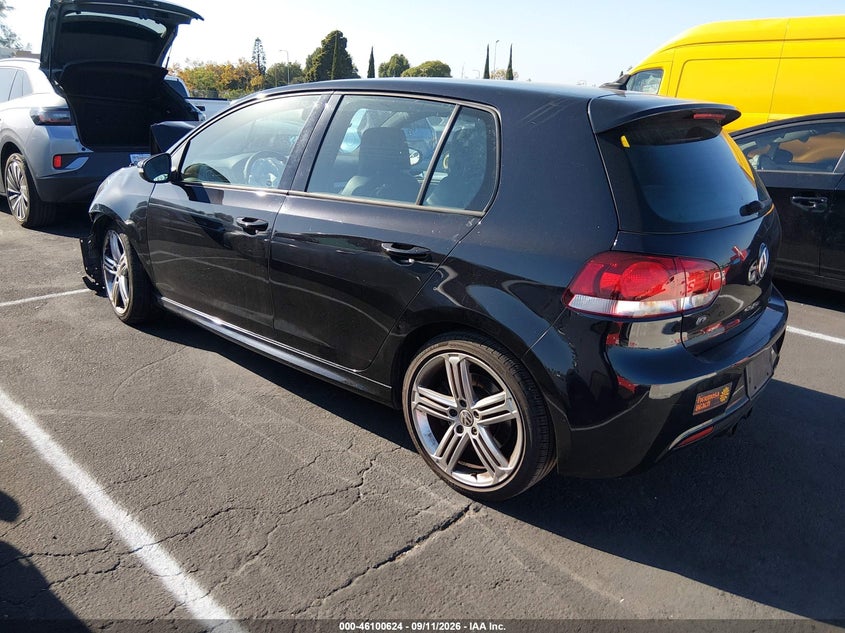 2012 Volkswagen Golf r VIN WVWPF7AJ2CW309595 IAAI salvage auction — FRONT END, Wait Title, sold $825 on 2026-09-30 (photo 3)