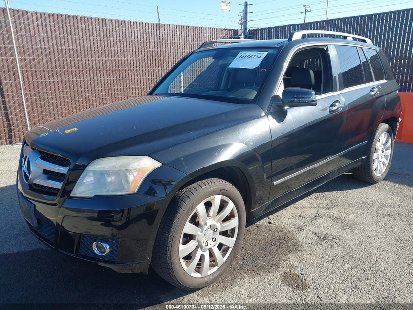2012 Mercedes-benz Glk-klasse VIN WDCGG5GB9CF831832 IAAI salvage auction — REAR END, Salvage Title, sold $25 on 2026-10-03 (photo 2)