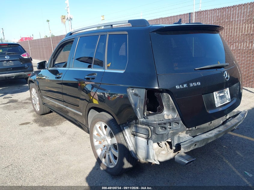 2012 Mercedes-benz Glk-klasse VIN WDCGG5GB9CF831832 IAAI salvage auction — REAR END, Salvage Title, sold $25 on 2026-10-03 (photo 3)