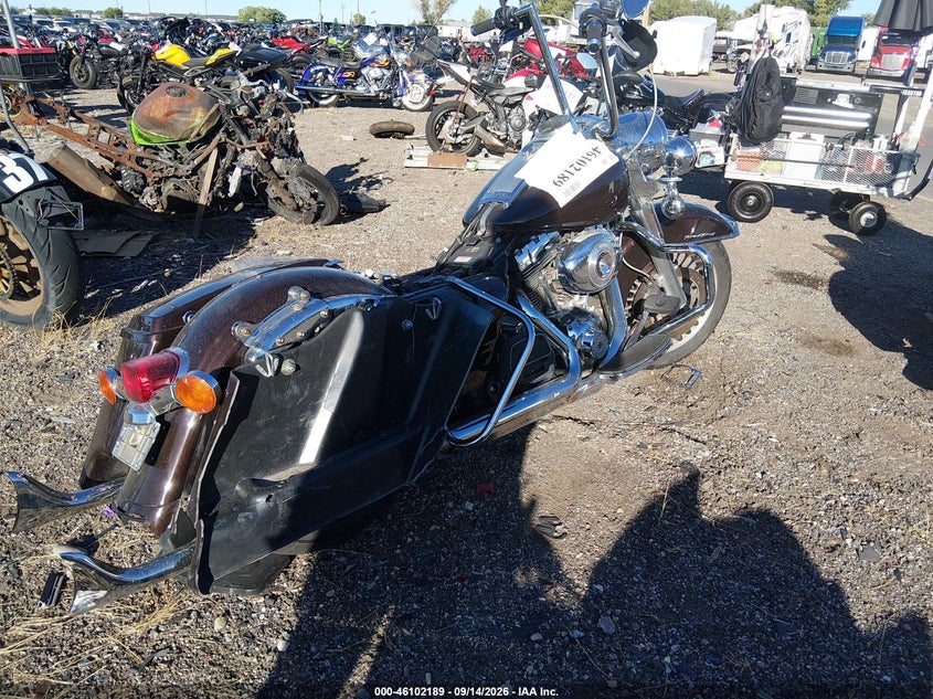 2012 Harley-davidson Road king VIN 1HD1FBM32CB627180 IAAI salvage auction — SIDE, Salvage (Utah), sold $1,050 on 2026-10-05 (photo 4)