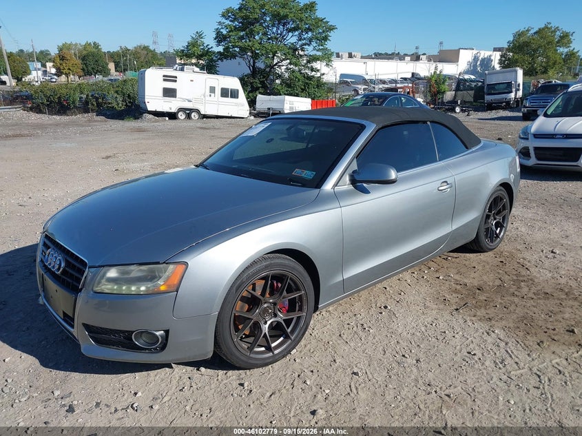2011 Audi A5 VIN WAULFAFH5BN010945 IAAI salvage auction — RIGHT SIDE, Salvage (Pennsylvania), sold $0 on 2026-10-12 (photo 2)