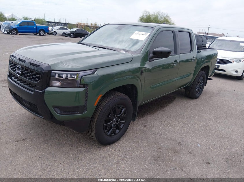 2026 Nissan Navara (frontier) VIN 1N6ED1EK4TN616458 IAAI salvage auction — REAR END, Wait Title, sold $17,200 on 2026-10-15 (photo 2)