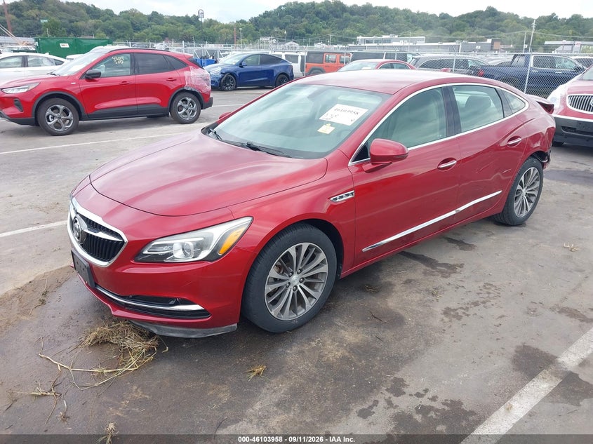 2018 Buick Lacrosse VIN 1G4ZN5SS6JU116510 IAAI salvage auction — REAR END, Wait Title, sold $4,050 on 2026-10-07 (photo 2)