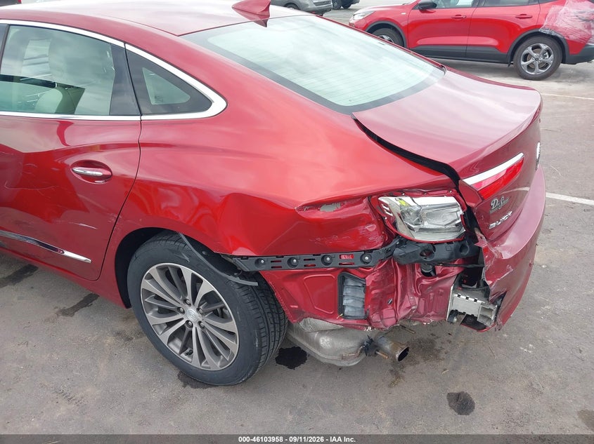 2018 Buick Lacrosse VIN 1G4ZN5SS6JU116510 IAAI salvage auction — REAR END, Wait Title, sold $4,050 on 2026-10-07 (photo 6)