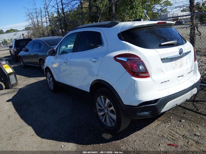 2017 Buick Encore VIN KL4CJASB9HB245484 IAAI salvage auction — NORMAL WEAR, Wait Title, sold $0 on 2026-09-27 (photo 3)