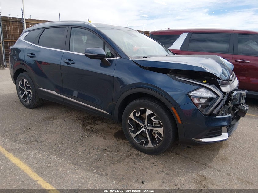 2023 Kia Sportage hybrid VIN KNDPVCAG7P7015576 — IAAI salvage auction photo