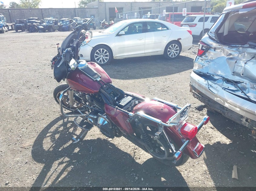2000 Harley-davidson Flhtci VIN 1HD1FFW10YY649167 IAAI salvage auction — FRONT END, Mv-907A (New York), sold $850 on 2026-10-14 (photo 3)