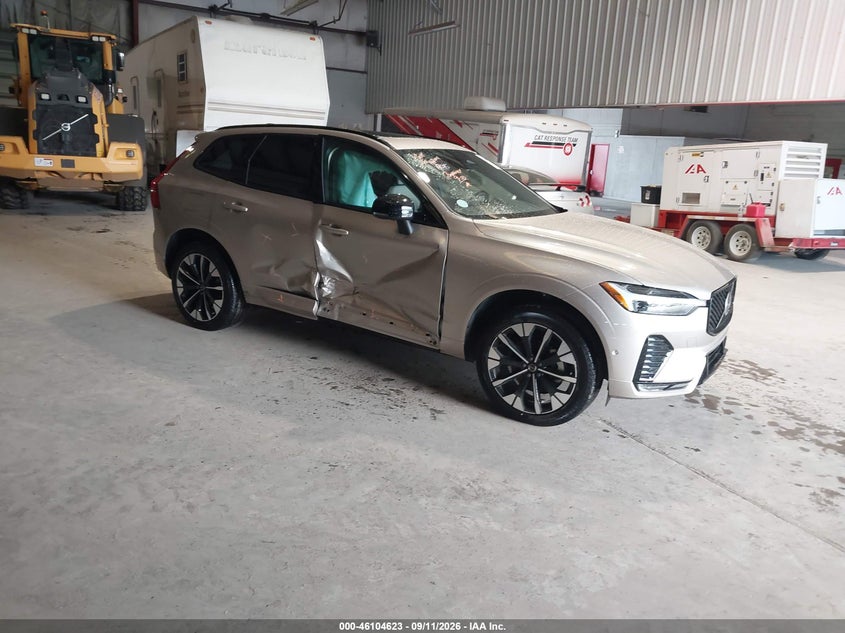 2026 Volvo Xc60 VIN YV4M12RC7T1498006 IAAI salvage auction — SIDE, Wait Title, sold $21,800 on 2026-09-23 (photo 1)