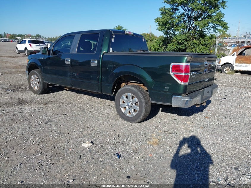 2013 Ford F-150 VIN 1FTFW1EFXDFA36552 IAAI salvage auction — NORMAL WEAR, Clear (Pennsylvania), sold $1,250 on 2026-10-09 (photo 3)