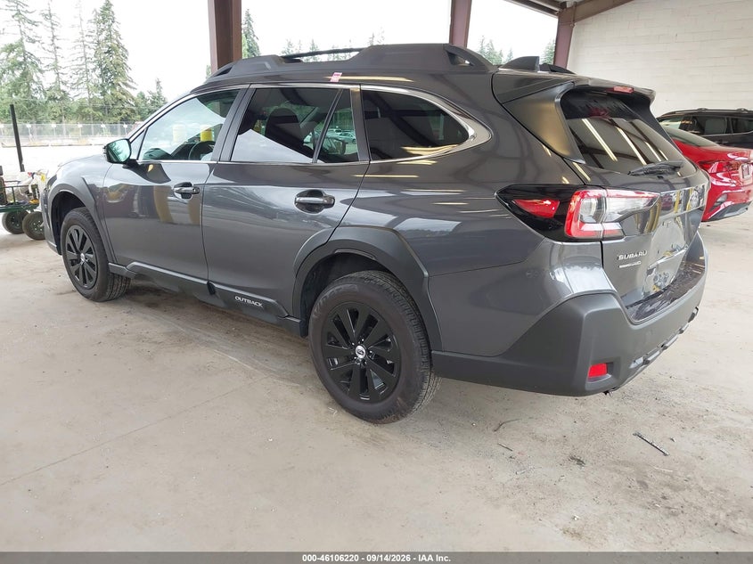 2024 Subaru Outback VIN 4S4BTADC6R3179615 IAAI salvage auction — REAR END, Bill Of Sale (Washington), sold $11,900 on 2026-10-07 (photo 3)