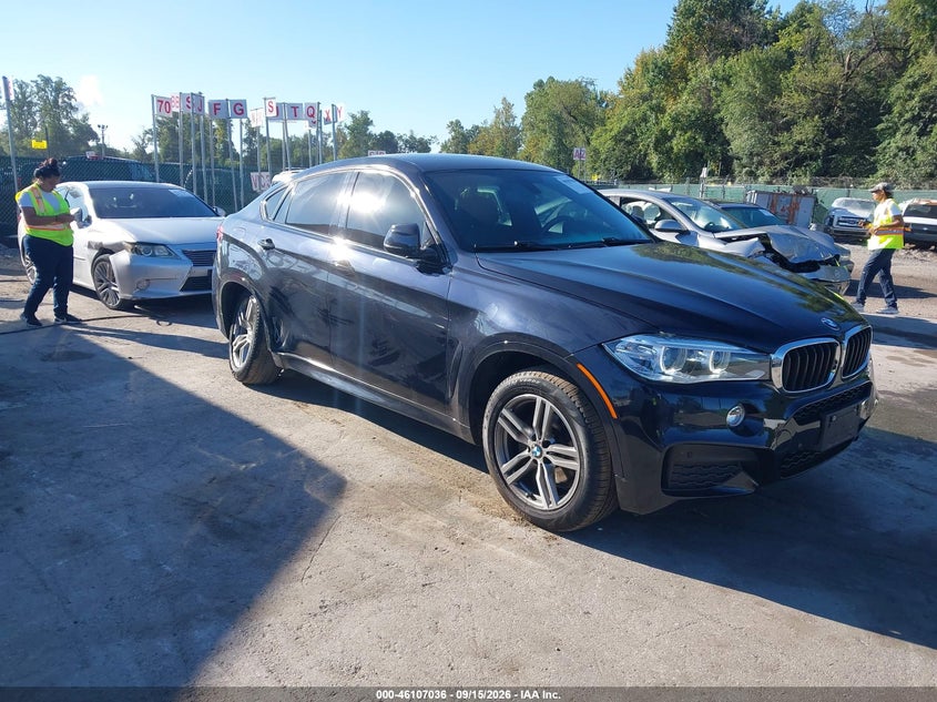 2016 BMW X6 VIN 5UXKU2C53G0N82233 — IAAI salvage auction photo