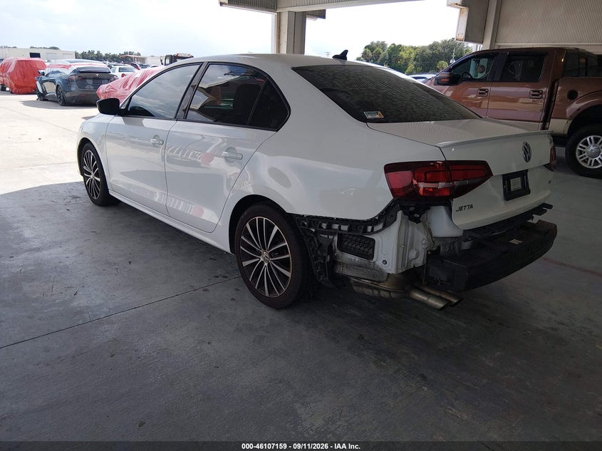 2016 Volkswagen Jetta VIN 3VWD17AJ2GM392563 IAAI salvage auction — REAR END, Rebuildable (Florida), sold $2,450 on 2026-09-27 (photo 3)
