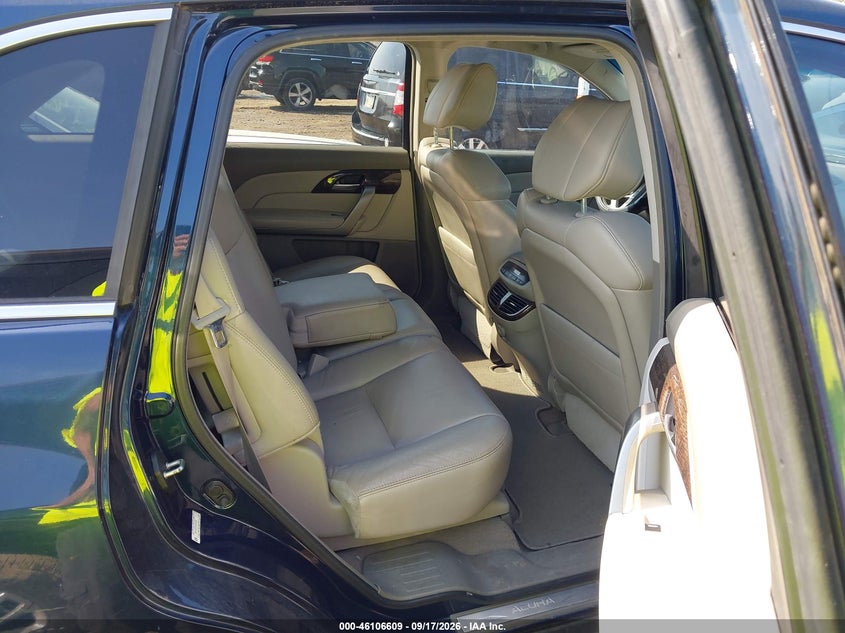 2013 Acura Mdx VIN 2HNYD2H2XDH505869 IAAI salvage auction — NORMAL WEAR, Original (Texas), sold $25 on 2026-09-28 (photo 8)