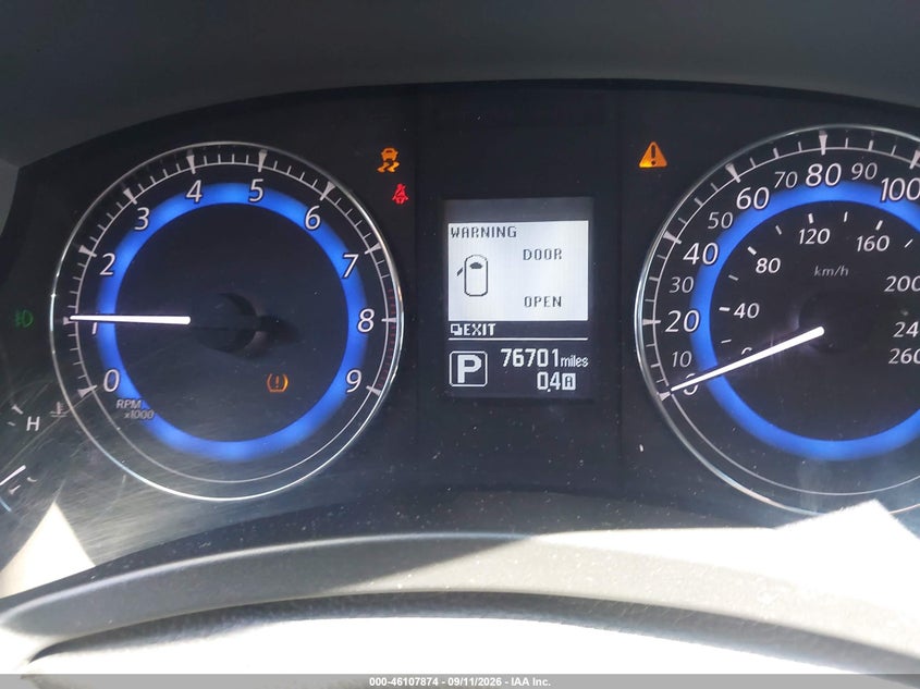2015 Infiniti QX50 VIN JN1BJ0HR6FM771267 IAAI salvage auction — REAR END, Wait Title, sold $450 on 2026-09-21 (photo 7)
