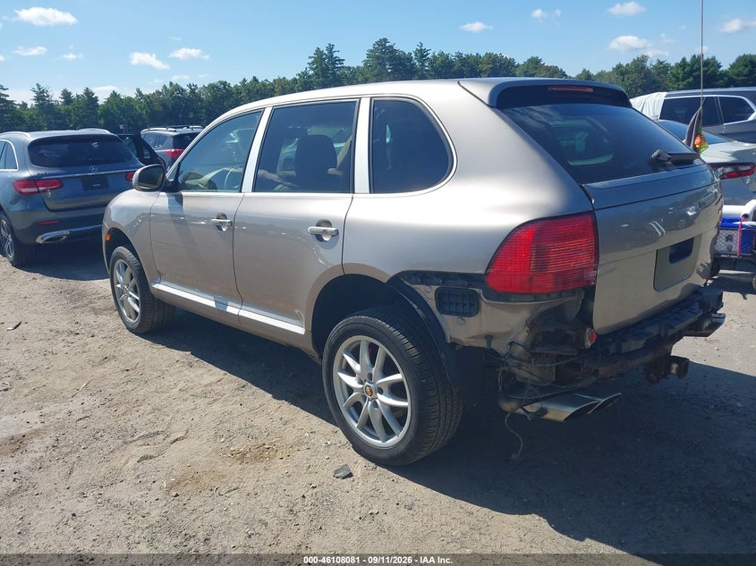 2004 Porsche Cayenne VIN WP1AC29P14LA93718 IAAI salvage auction — REAR END, Clear (New York), sold $825 on 2026-09-25 (photo 3)