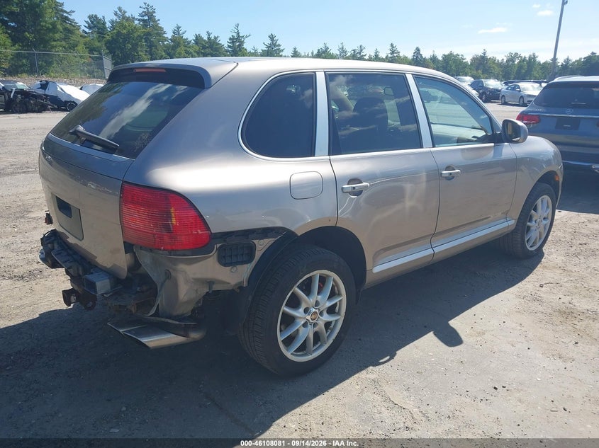 2004 Porsche Cayenne VIN WP1AC29P14LA93718 IAAI salvage auction — REAR END, Clear (New York), sold $825 on 2026-09-25 (photo 4)