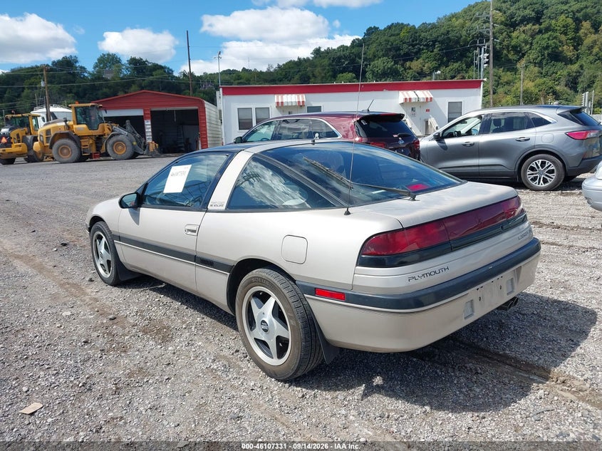 1990 Plymouth Laser VIN 4P3CS44R4LE056052 IAAI salvage auction — NORMAL WEAR, Clear (Pennsylvania), sold $1,400 on 2026-09-22 (photo 3)