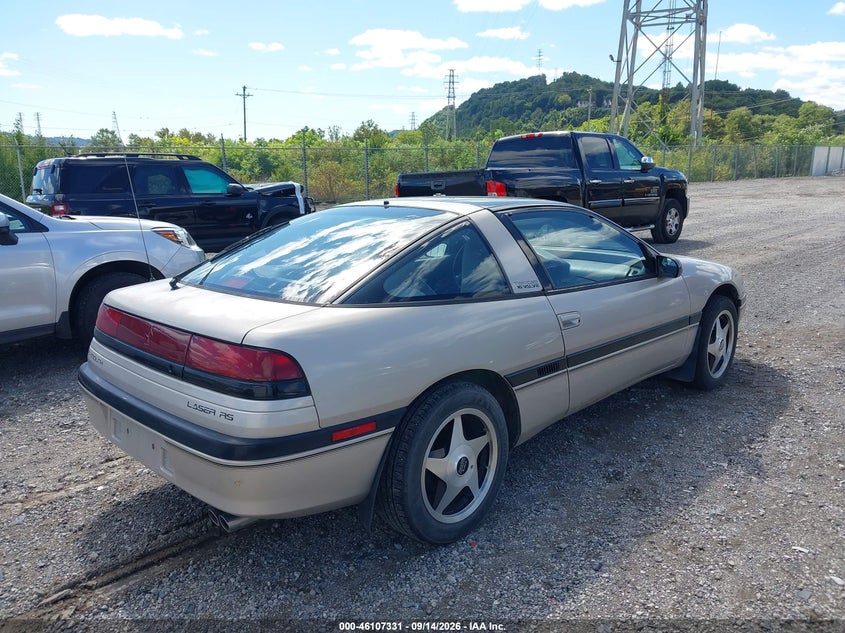 1990 Plymouth Laser VIN 4P3CS44R4LE056052 IAAI salvage auction — NORMAL WEAR, Clear (Pennsylvania), sold $1,400 on 2026-09-22 (photo 4)