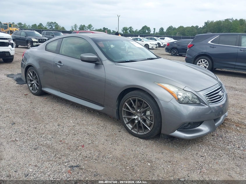 2013 Infiniti G VIN JN1CV6EK4DM921845 IAAI salvage auction — FRONT END, Salvage (South Carolina), sold $5,700 on 2026-09-30 (photo 1)