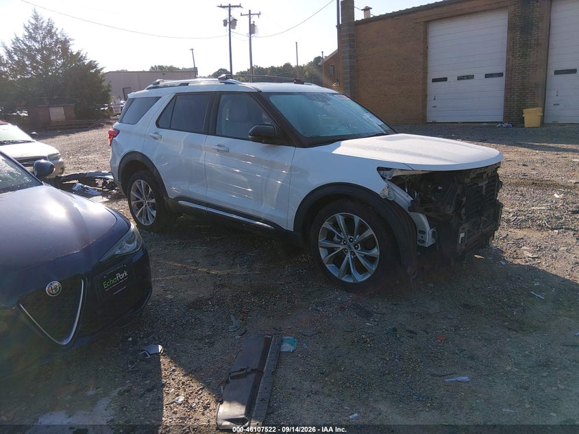 2021 Ford Explorer VIN 1FM5K8HC8MGC26180 — IAAI salvage auction photo