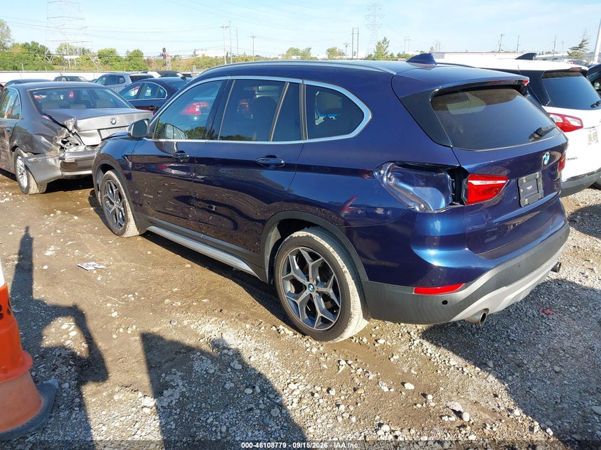 2017 BMW X1 VIN WBXHT3C30H5F71803 IAAI salvage auction — REAR END, Salvage (Ohio), sold $4,150 on 2026-10-10 (photo 3)