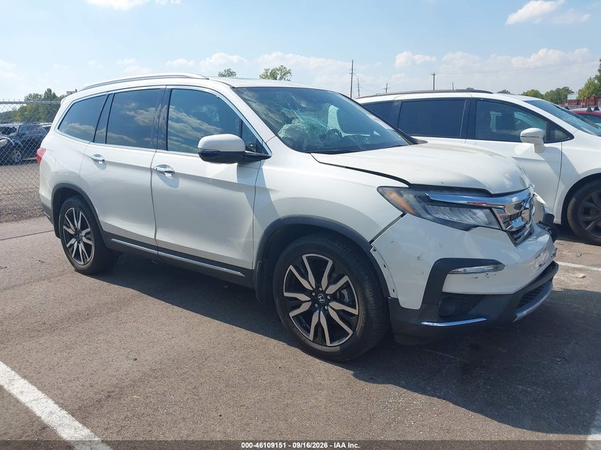 2019 Honda Pilot VIN 5FNYF6H90KB076278 — IAAI salvage auction photo