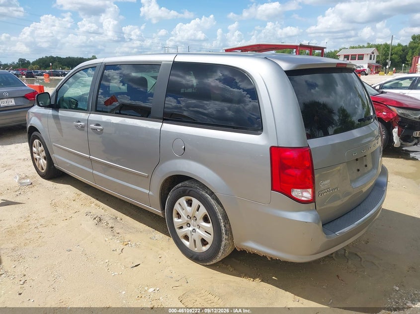 2016 Dodge Caravan VIN 2C4RDGBG8GR155345 IAAI salvage auction — NORMAL WEAR, Wait Title, sold $50 on 2026-09-26 (photo 3)