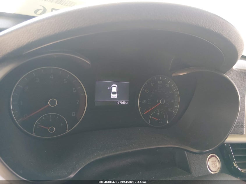 2020 Kia Optima VIN 5XXGT4L38LG449819 IAAI salvage auction — FRONT END, Wait Title, sold $2,150 on 2026-10-07 (photo 7)
