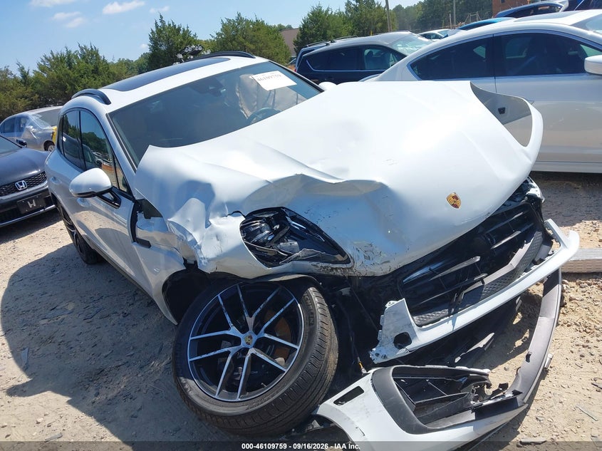 2025 Porsche Macan VIN WP1AA2A50SLB15513 — IAAI salvage auction photo