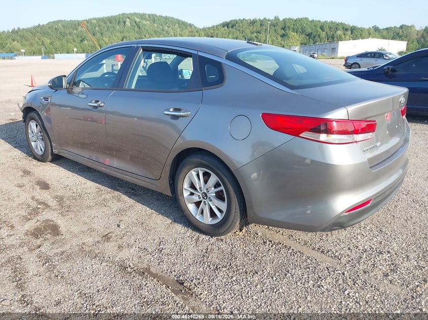 2016 Kia Optima VIN 5XXGT4L33GG099134 IAAI salvage auction — RIGHT FRONT, Salvage (Alabama), sold $25 on 2026-10-01 (photo 3)