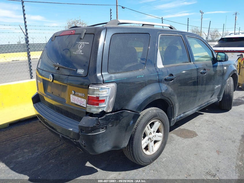 2008 Mercury Mariner VIN 4M2CU29H18KJ26898 IAAI salvage auction — NORMAL WEAR, App For Dup Clear (California), sold $300 on 2026-10-08 (photo 4)