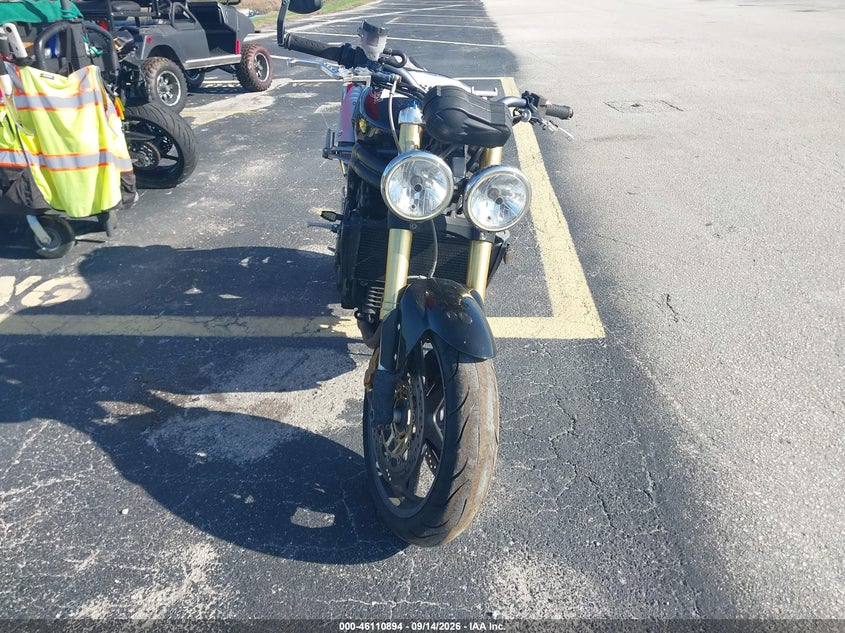 2007 Triumph motorcycle Speed triple VIN SMT500PK07J282353 IAAI salvage auction — UNKNOWN, Rebuildable (Florida), sold $1,650 on 2026-10-07 (photo 5)