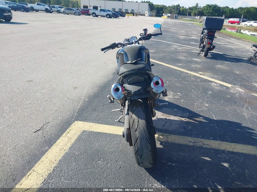 2007 Triumph motorcycle Speed triple VIN SMT500PK07J282353 IAAI salvage auction — UNKNOWN, Rebuildable (Florida), sold $1,650 on 2026-10-07 (photo 6)