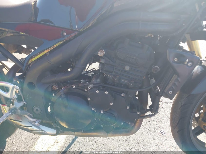 2007 Triumph motorcycle Speed triple VIN SMT500PK07J282353 IAAI salvage auction — UNKNOWN, Rebuildable (Florida), sold $1,650 on 2026-10-07 (photo 8)