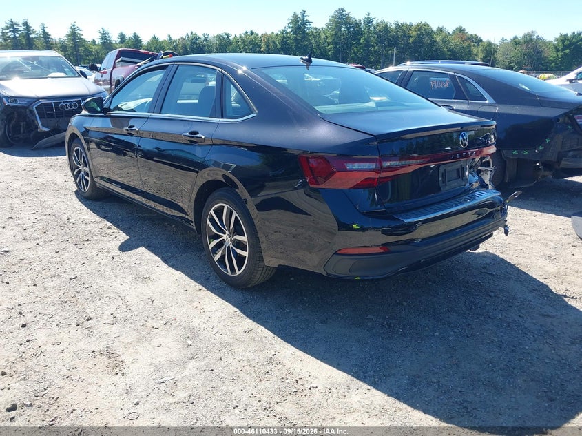2025 Volkswagen Jetta VIN 3VW7X7BU4SM038248 IAAI salvage auction — REAR END, Salvage (Massachusetts), sold $10,500 on 2026-10-12 (photo 3)