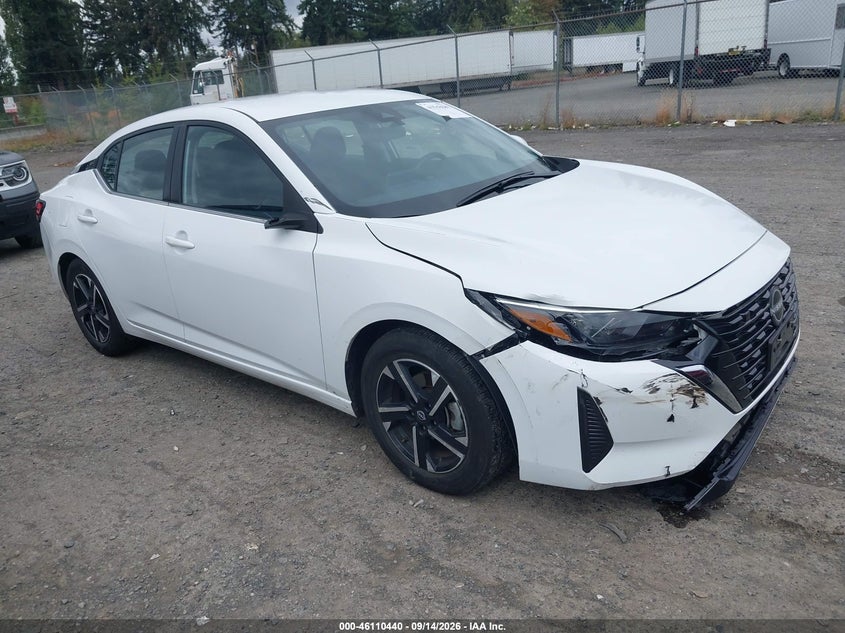 2025 Nissan Sentra VIN 3N1AB8CV1SY289034 — IAAI salvage auction photo