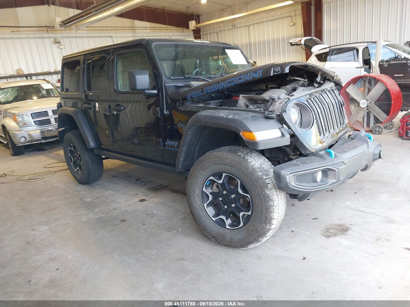 2023 Jeep Wrangler VIN 1C4JJXR65PW556054 IAAI salvage auction — Left Front, Salvage, sold $9,400 on 2026-10-19 (photo 1)