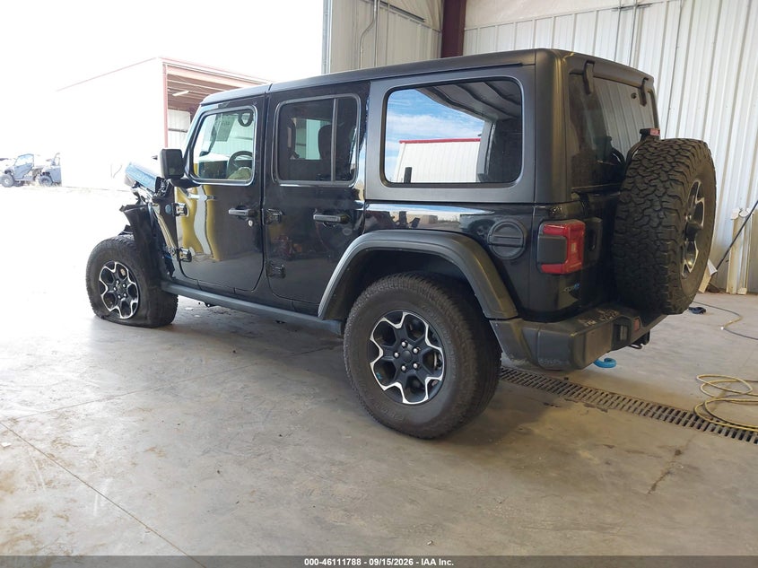 2023 Jeep Wrangler VIN 1C4JJXR65PW556054 IAAI salvage auction — Left Front, Salvage, sold $9,400 on 2026-10-19 (photo 3)