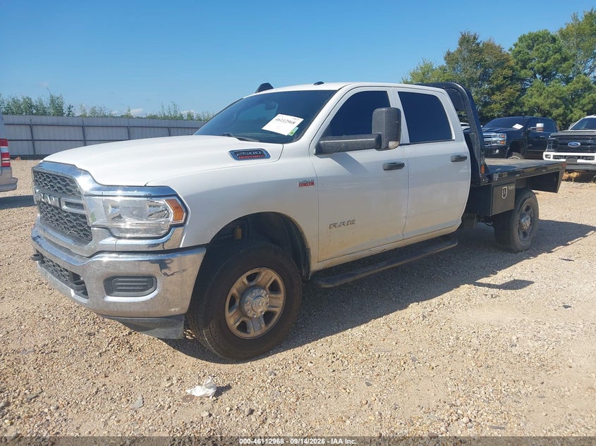 2022 Ram 2500 VIN 3C7WR5HJ7NG273906 IAAI salvage auction — ENGINE DAMAGE, Clear (Louisiana), sold $8,475 on 2026-10-12 (photo 2)
