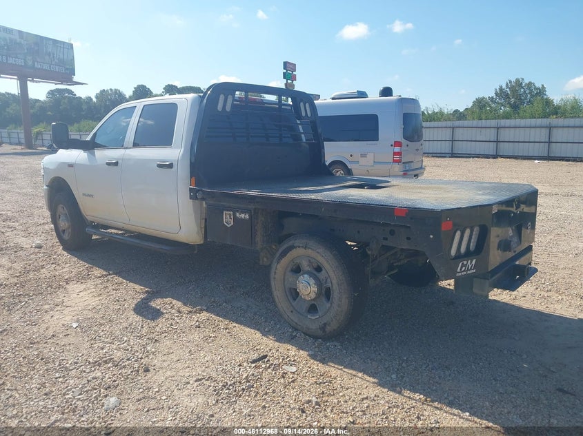 2022 Ram 2500 VIN 3C7WR5HJ7NG273906 IAAI salvage auction — ENGINE DAMAGE, Clear (Louisiana), sold $8,475 on 2026-10-12 (photo 3)