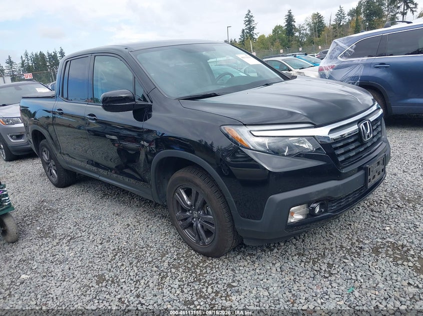 2019 Honda Ridgeline VIN 5FPYK3F12KB048917 — IAAI salvage auction photo