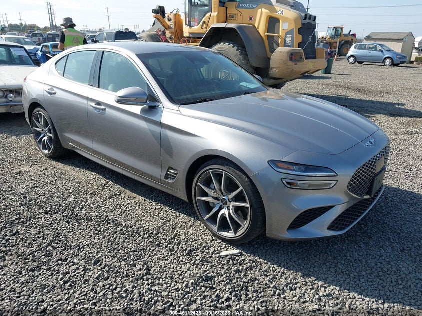 2025 Genesis G70 VIN KMTG34SC5SU154804 — IAAI salvage auction photo
